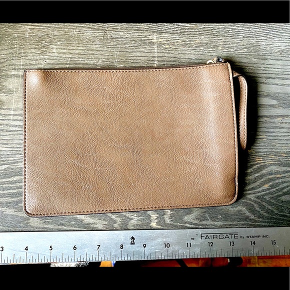 Calvin Klein tan wristlet - Picture 3 of 4